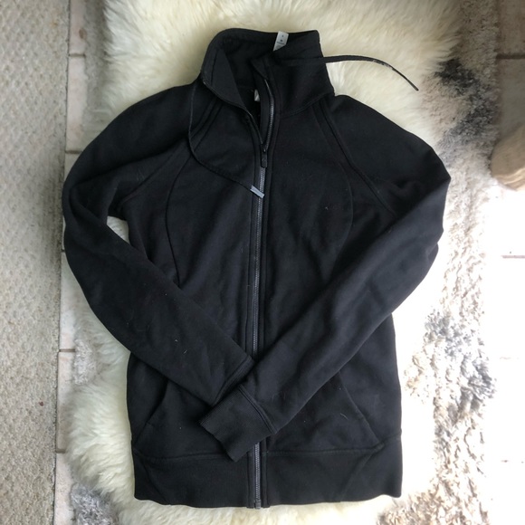 lululemon athletica Tops - Lululemon collared tie zip up sweatshirt